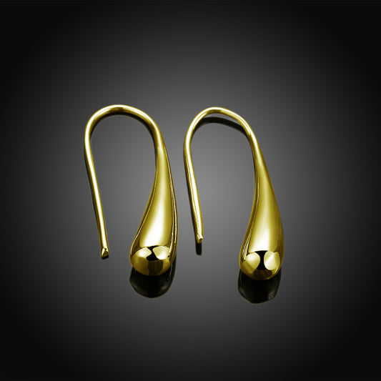 Waterdrop Hook Earrings -  Gold Filled