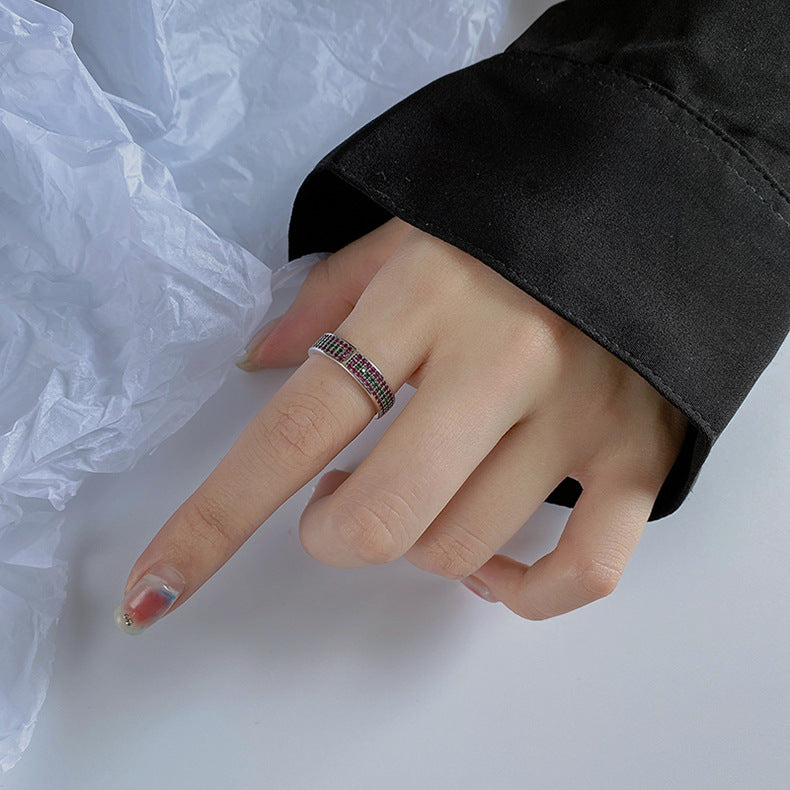 Silver and Diamond Rings 