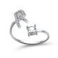 Adjustable Rings With Initial