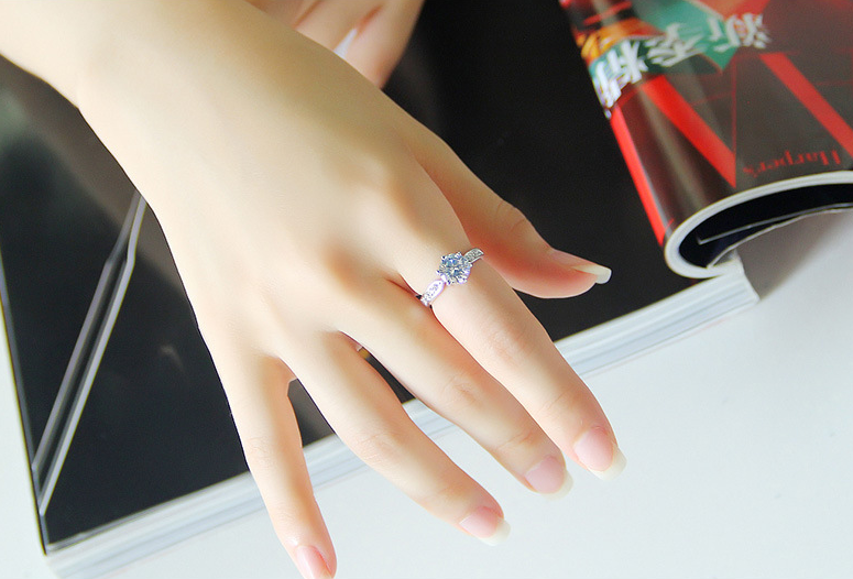Zircon Wedding Ring for women