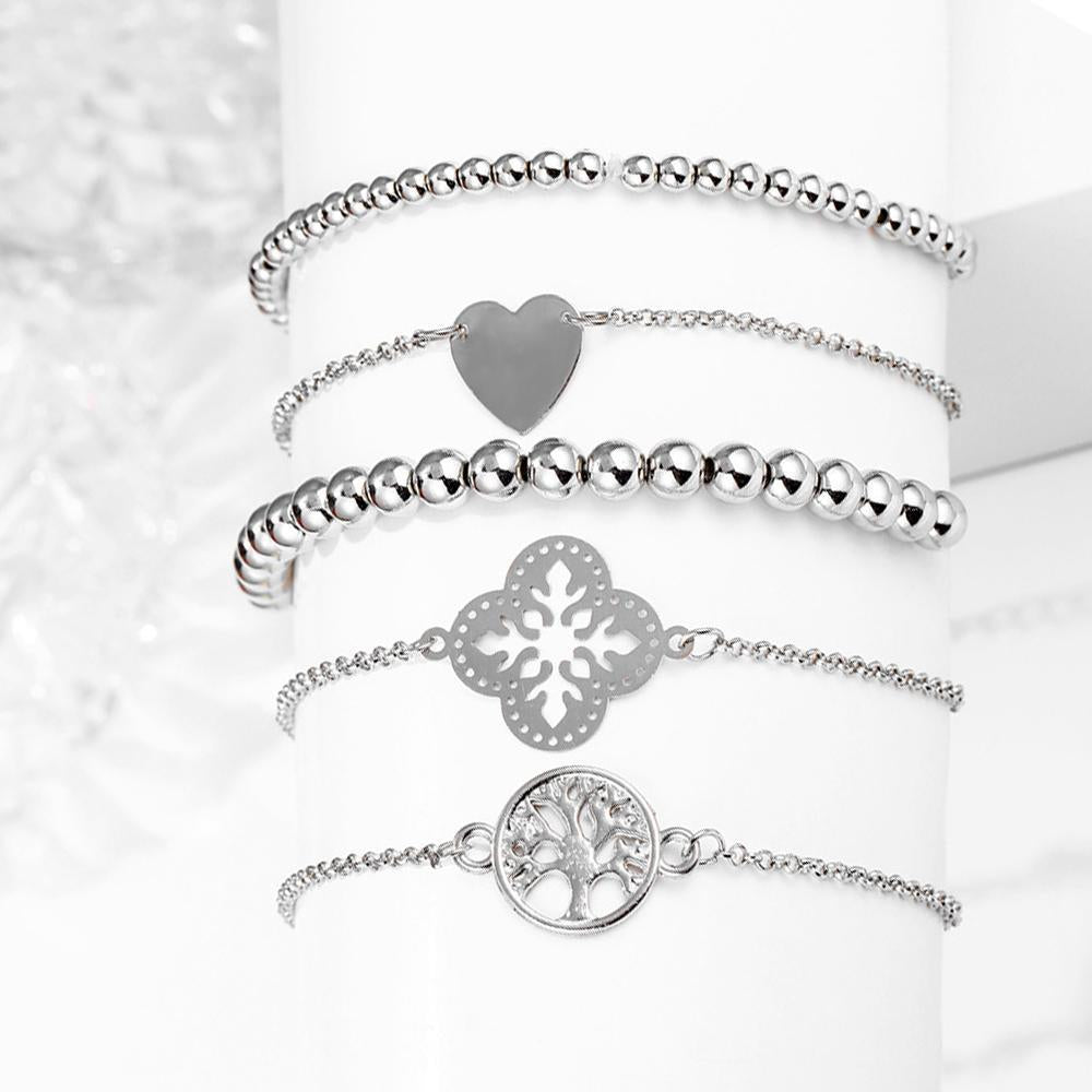 5 Piece Bracelet Set
