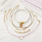 5 Piece Infinity Bracelet Set