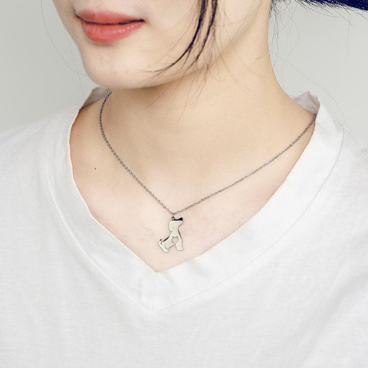 Fashion Cute Animal Penguin Goldfish Necklace