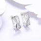 Laser Cut  Elements Swirl Design Earrings