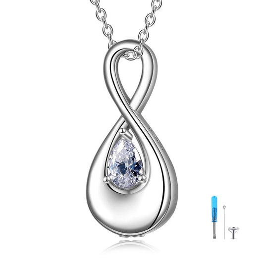 Cremation urn necklace for Human Pets