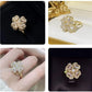 Rotating Four-Leaf Ring