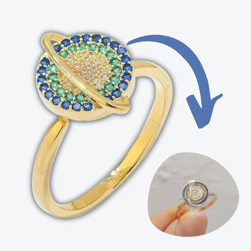 Comfort fit Anti Anxiety Ring 