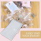 Dustproof, Durable Transparent Jewelry Storage Book