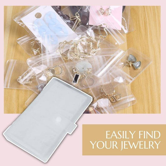 Dustproof, Durable Transparent Jewelry Storage Book