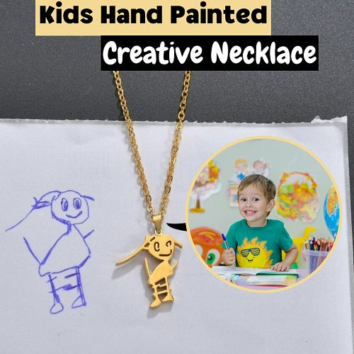 KIDS Hand Painted Creative Necklace
