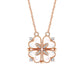 Rose Gold Heart-shaped Magnetic Love Pendant