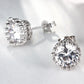 Royal Crown  Crystal Stud Earrings