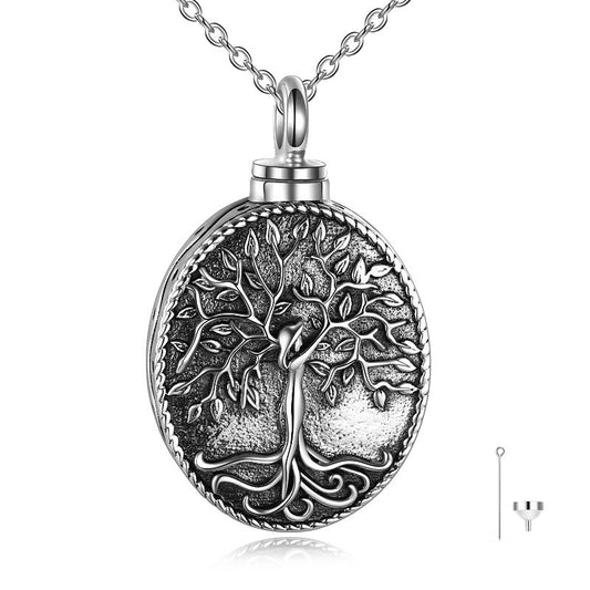 Cremation urn lockets for women