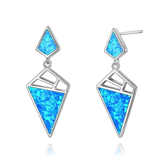 GTN Drop Stud Earring 925 Sterling Silver