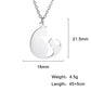 Fashion Cute Animal Penguin Goldfish Necklace