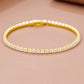 Women's Sterling Silver Zircon Hip Hop Jewelry Bracelet