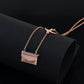 European And American Simple And Envelope Necklace