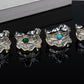 Unisex Exaggerated Whole Wrap Gem Finger Ring