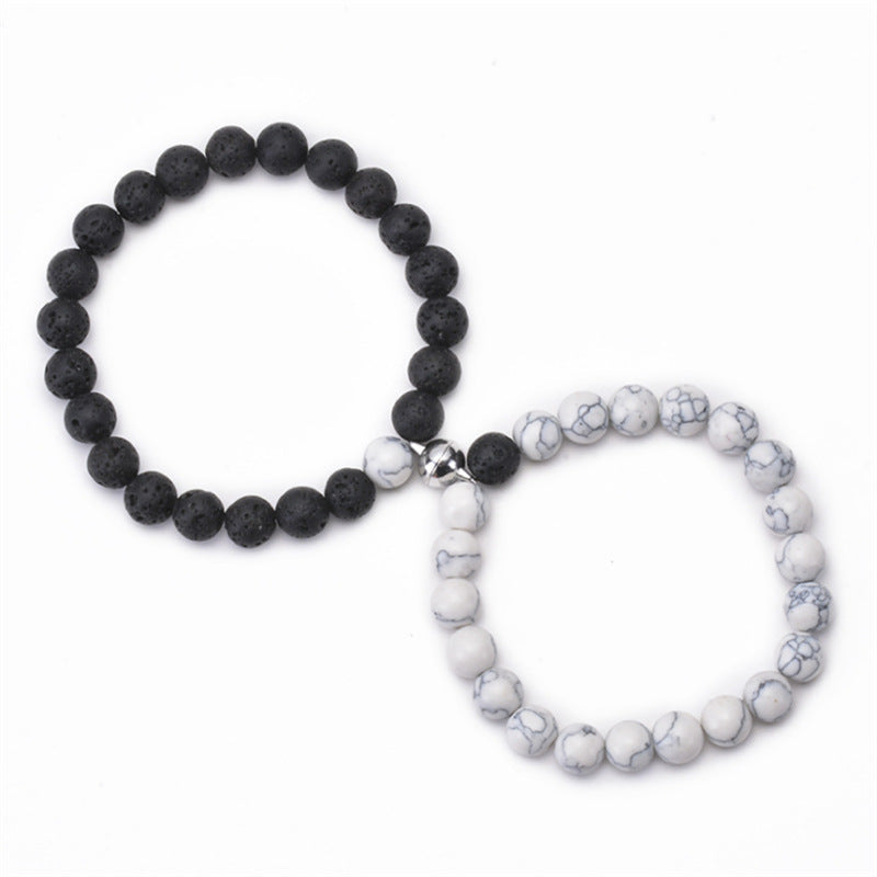Attractive Magnetic Buckle Distance Bracelets