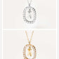 Women's Light Luxury Alphabet Sterling Silver Collarbone Necklace