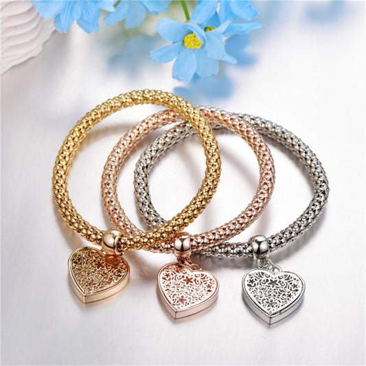 Heart Bracelet Set 3pcs
