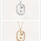 Women's Light Luxury Alphabet Sterling Silver Collarbone Necklace