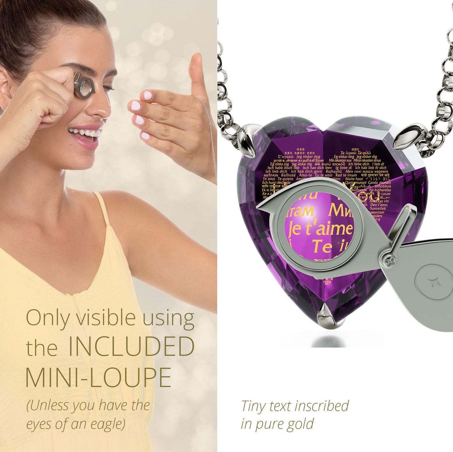 925 Sterling Silver Heart Necklace