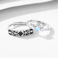 Sterling Silver Men's And Women's Matching Ring