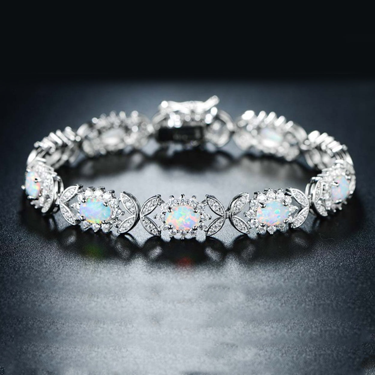 Opal Butterfly Bracelet