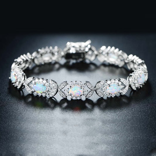 Opal Butterfly Bracelet