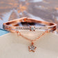 Star Drop 18K Rose Gold Plated Bracelet