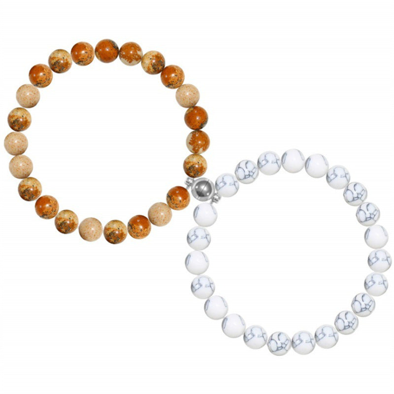 Attractive Magnetic Buckle Distance Bracelets