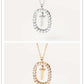 Women's Light Luxury Alphabet Sterling Silver Collarbone Necklace
