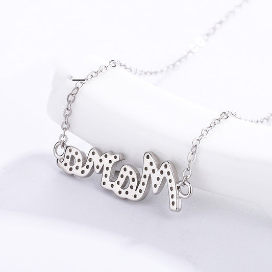 Letter Necklace S925 Sterling Silver Jewelry