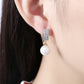 Pearl Earrings Set in 18K Gold