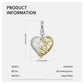 Ins Wind Melting Heart Necklace Female Minority Design S925 Sterling Silver Gold Plated Bone Chain
