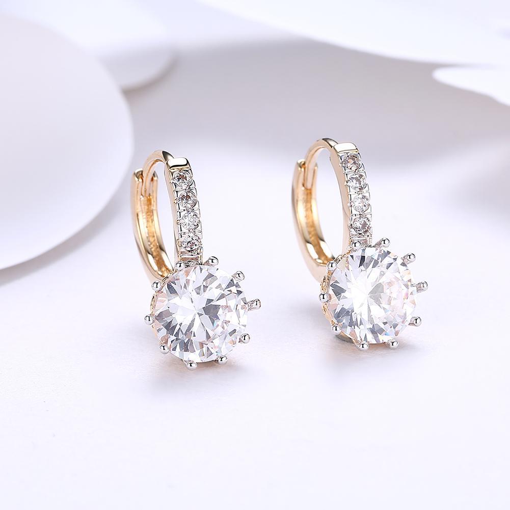 Starburst  Elements Pav'e Leverback Earrings