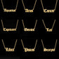 Zodiac Necklace Alphabet