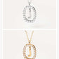 Women's Light Luxury Alphabet Sterling Silver Collarbone Necklace