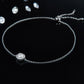 High Quality Silver Sunflower 0.5 Carat Moissanite Bracelet