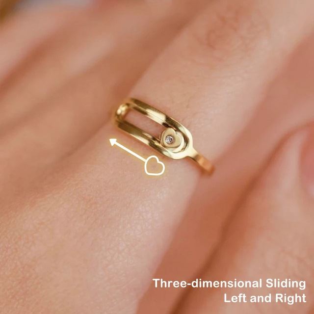 Fidget Ring Spinner Anxiety Ring love