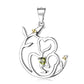 S925 Sterling Silver Love Necklace Mother's Day Series Sweater Chain