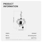 Simple Love Necklace Sweater Chain S925 Silver Necklace Pendant