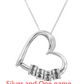 Thanksgiving Heart Love Pendant Necklace