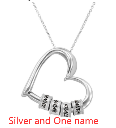 Thanksgiving Heart Love Pendant Necklace