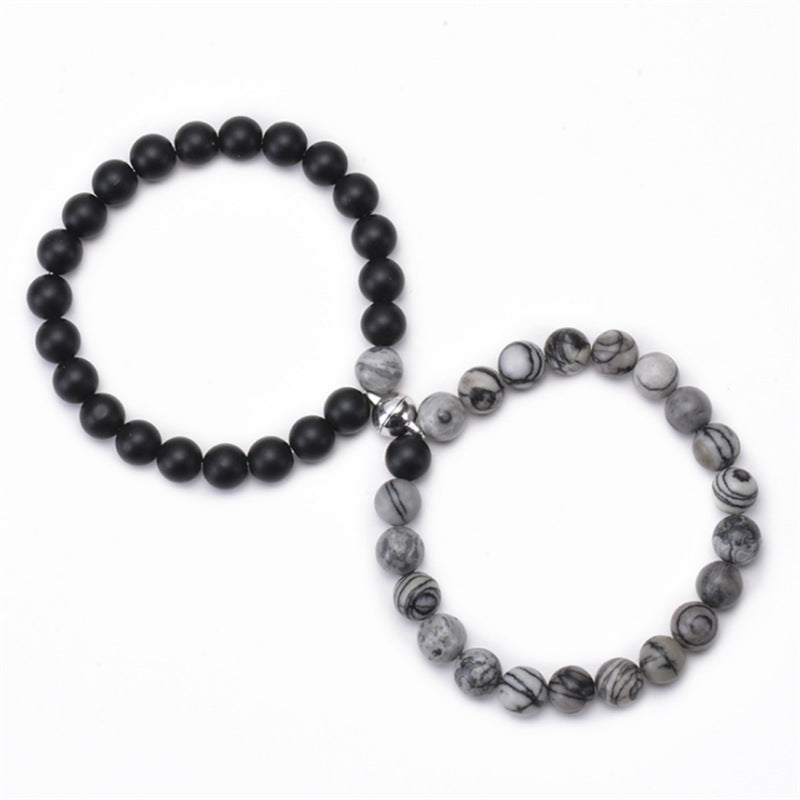 Attractive Magnetic Buckle Distance Bracelets