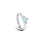 Sterling Silver Men's And Women's Matching Ring