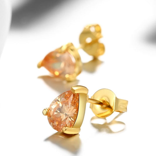Earrings Citrine-November