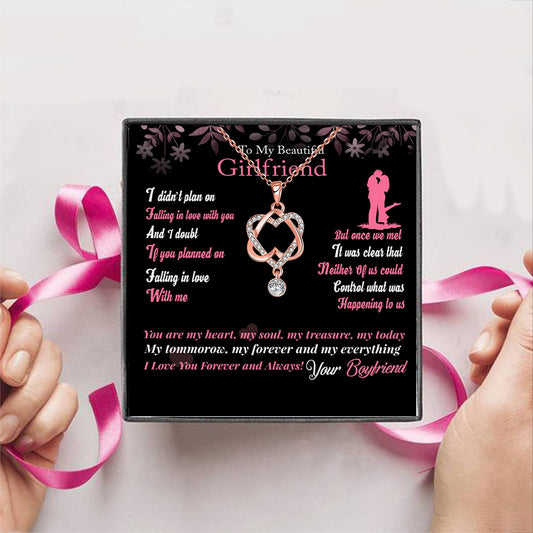 To My Girlfriend Gift Box + Necklace