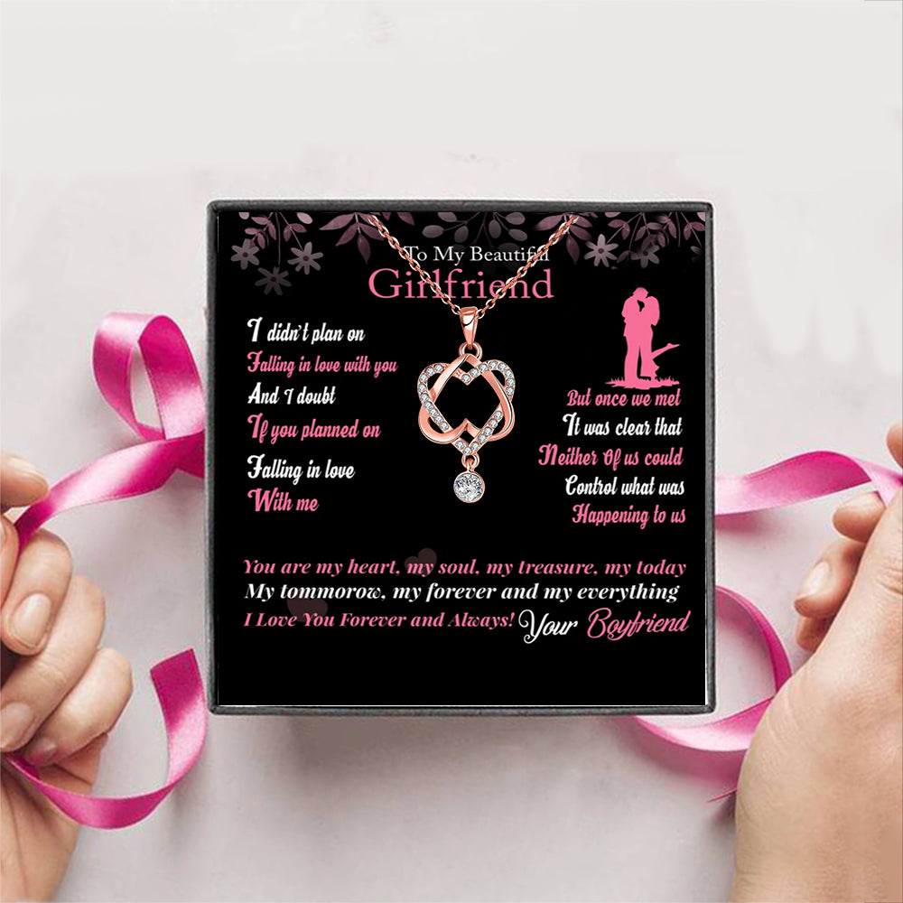 To My Girlfriend Gift Box + Necklace